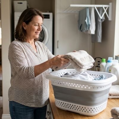 Panier Ă linge plastique