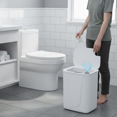 Poubelle salle de bain